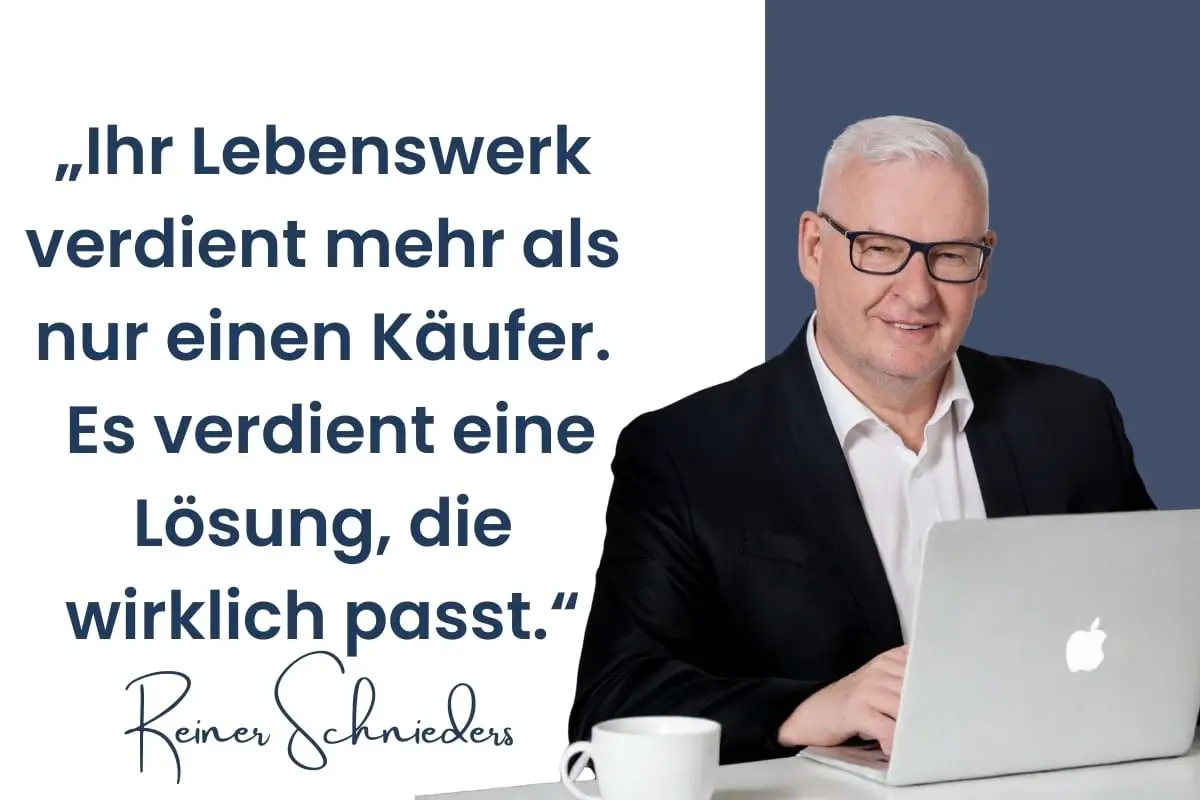 Reiner Schnieders – Experte und Spezialist für Maklernachfolge und Versicherungsmakler-Beratung